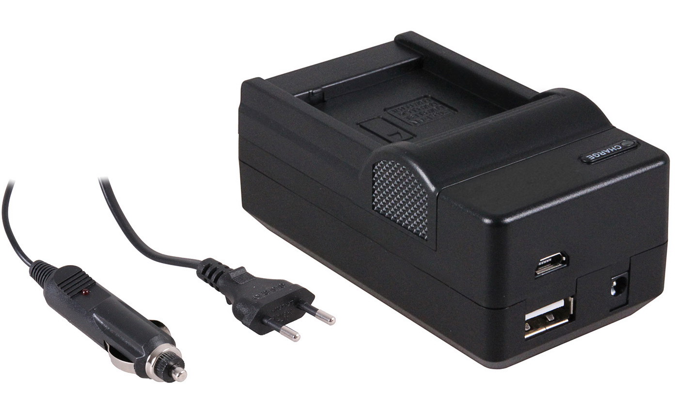 Spaans Isolator timmerman 4-in-1 acculader voor Panasonic DMW-BLG10PP accu - compact en licht - laden  via stopcontact, auto, USB en Powerbank | Saake-shop.nl