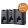 Jupio Pr1me Gear Tri-Charge Professionele triple lader voor Panasonic DMW-BLK22