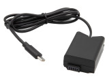 ChiliPower EP-5G dummy accu USB-C adapterset voor Nikon, accutype EN-EL25